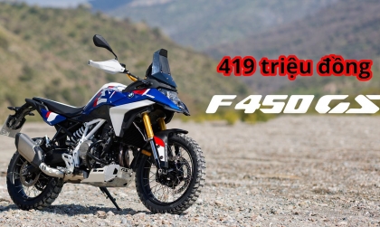 Thế giới 2 bánh: Bạn không nhầm đâu - BMW F 450 GS sản xuất ở Ấn Độ có giá bán khởi điểm tại Việt Nam là 419 triệu đồng